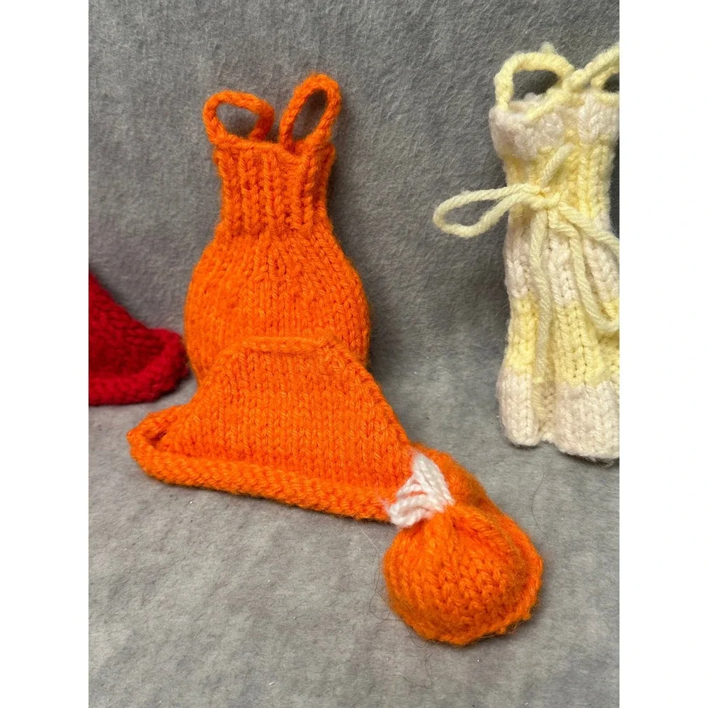 Handmade knit barbie